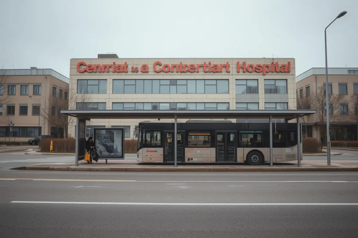 New Bus Route Connects the Hospital and the Station