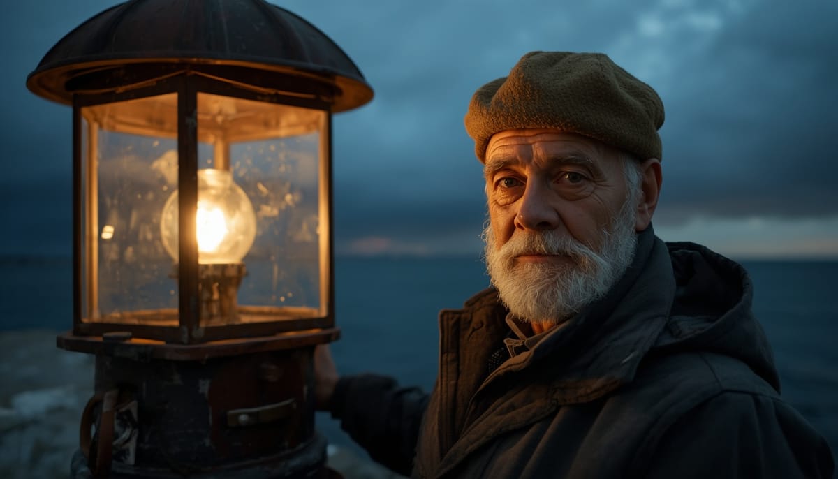 Lighthouse Keeper Retires After Forty Years