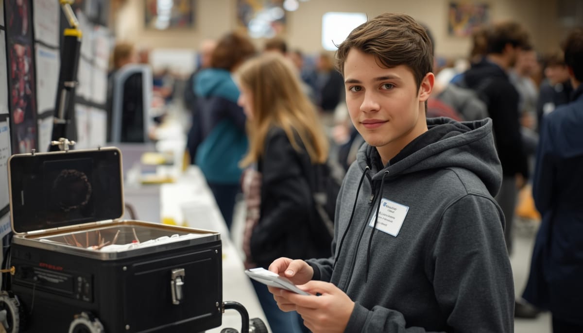 Young Inventors Shine at the Regional Science Fair