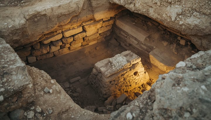 Underwater excavation of an ancient harbour