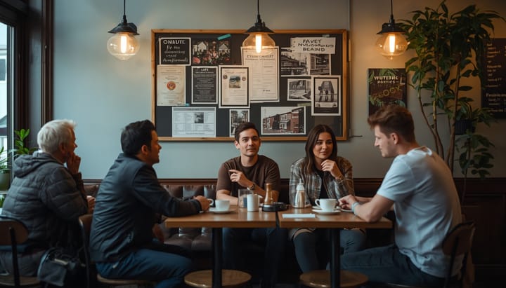 Das Kaffeehaus als zweites Wohnzimmer der Stadt